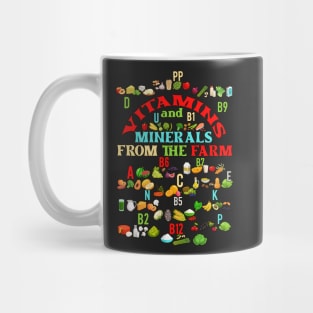 Vitamins and Minerals from The Farm Mug